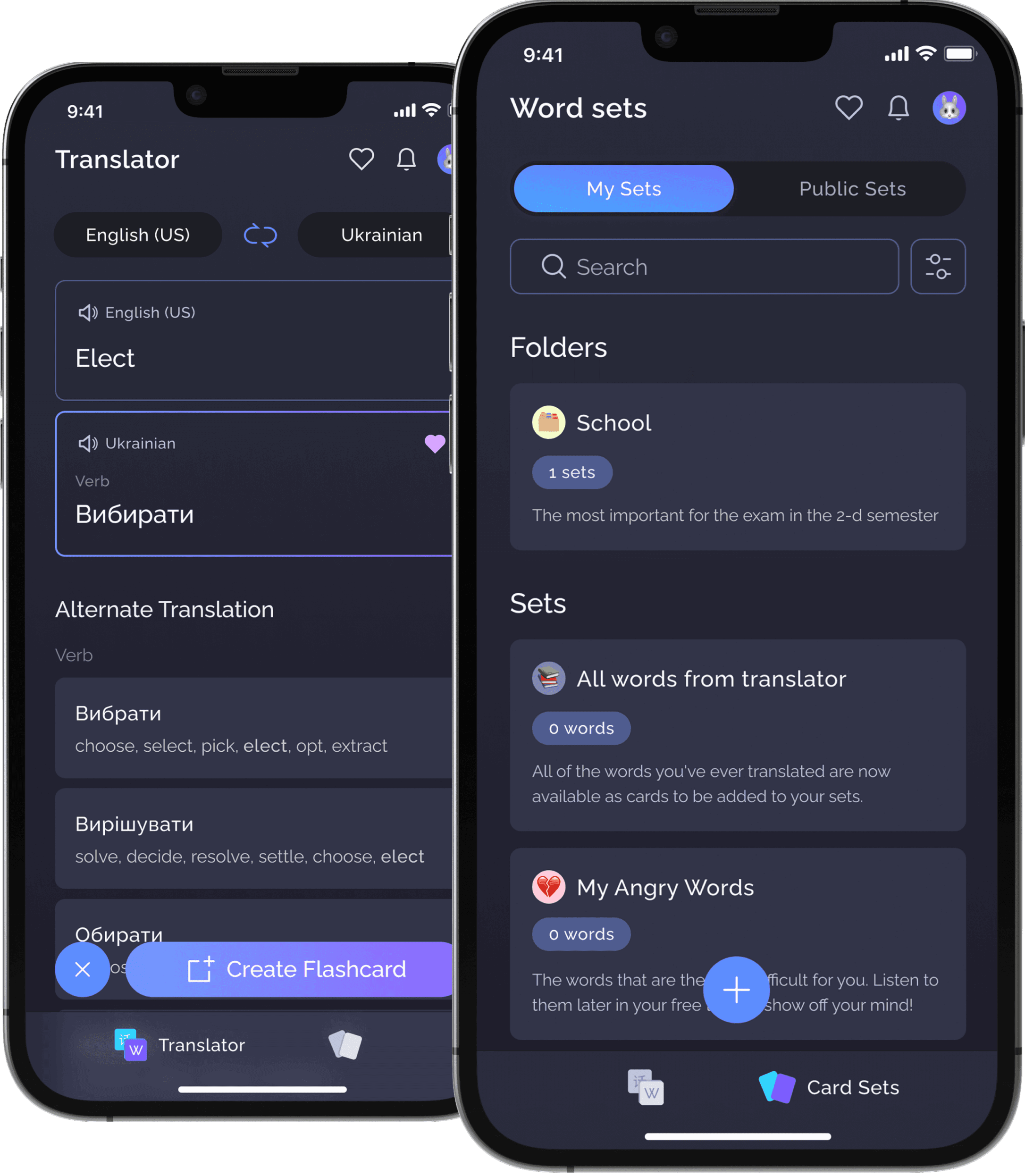 WordPlus is a Mobile App for learning new languages